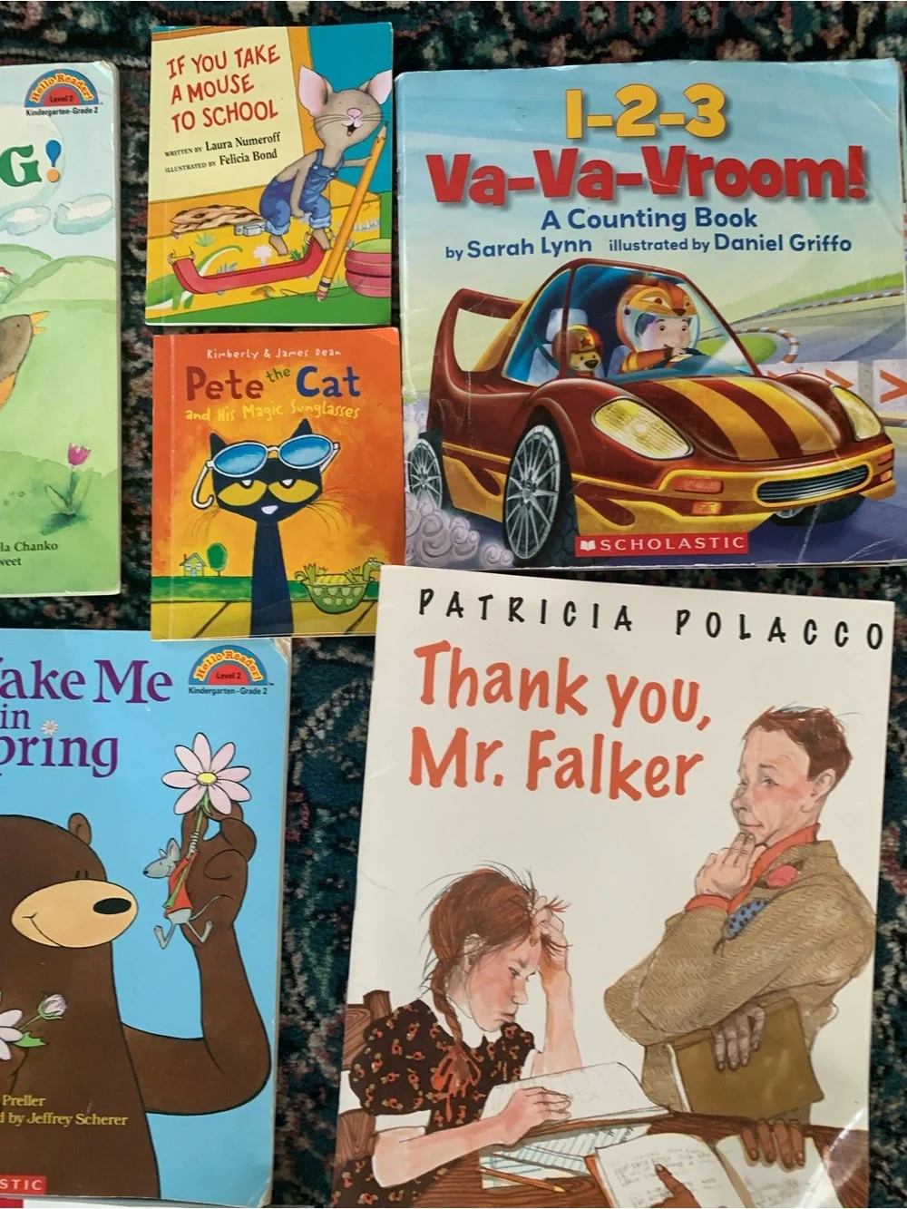 Scholastic and Assorted Children's Picture Softcover Books Bundle lot of 15